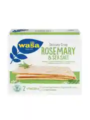 Хлебцы тонкие Wasa, цельнозерновые, пшеничные, с розмарином и морской солью, 190 г