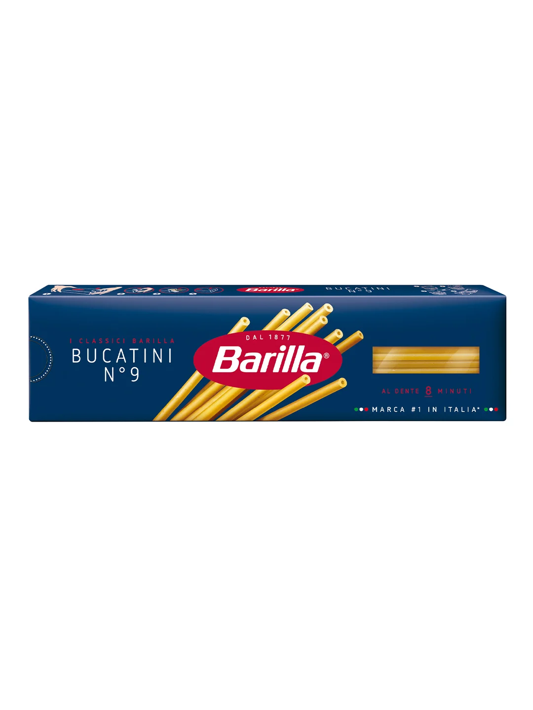 Макаронные изделия Barilla Bucatini n.9, из твёрдых сортов пшеницы, 400 г