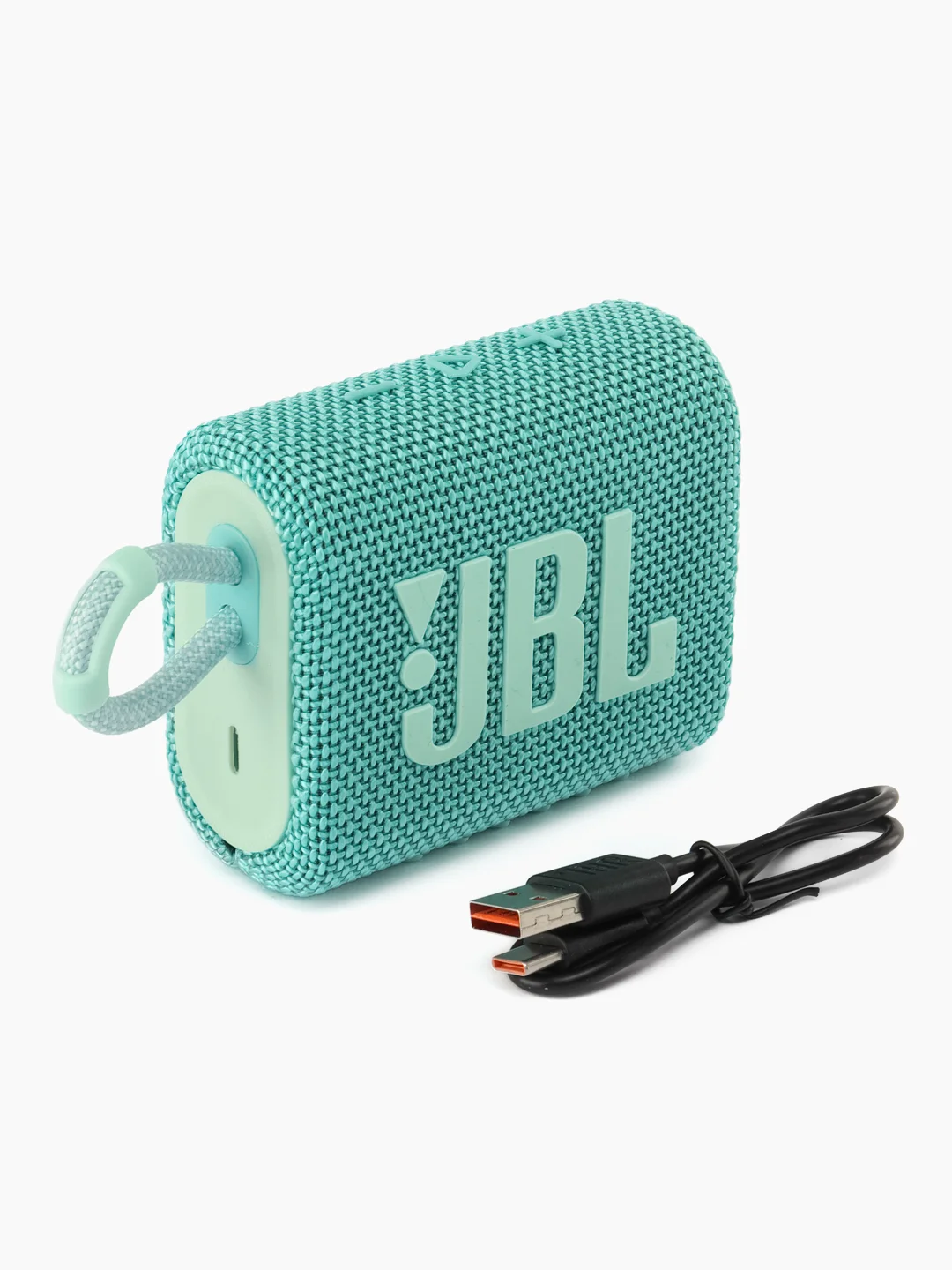 Бирюзовый портативная колонка, Bluetooth, JBL GO3