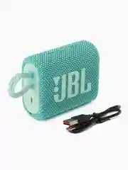 Бирюзовый портативная колонка, Bluetooth, JBL GO3