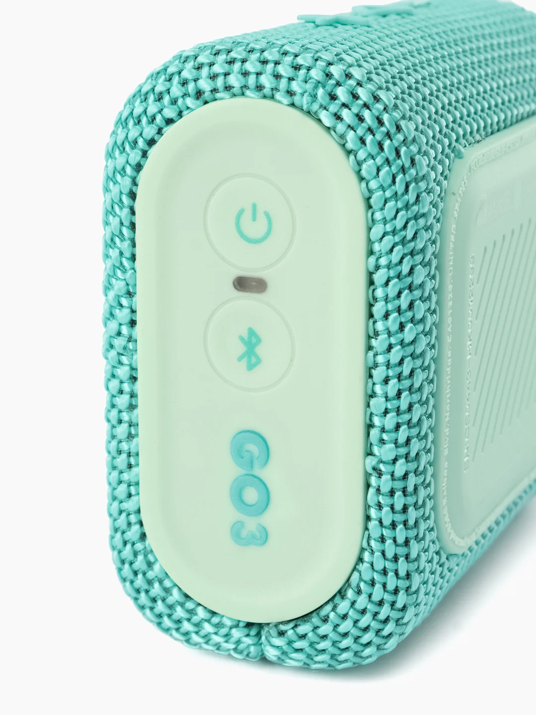 Бирюзовый портативная колонка, Bluetooth, JBL GO3