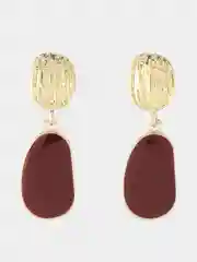 Бордовый серьги женские, разные виды