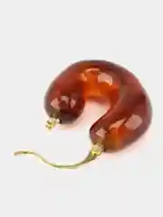 Тёмно-коричневый серьги женские, разные