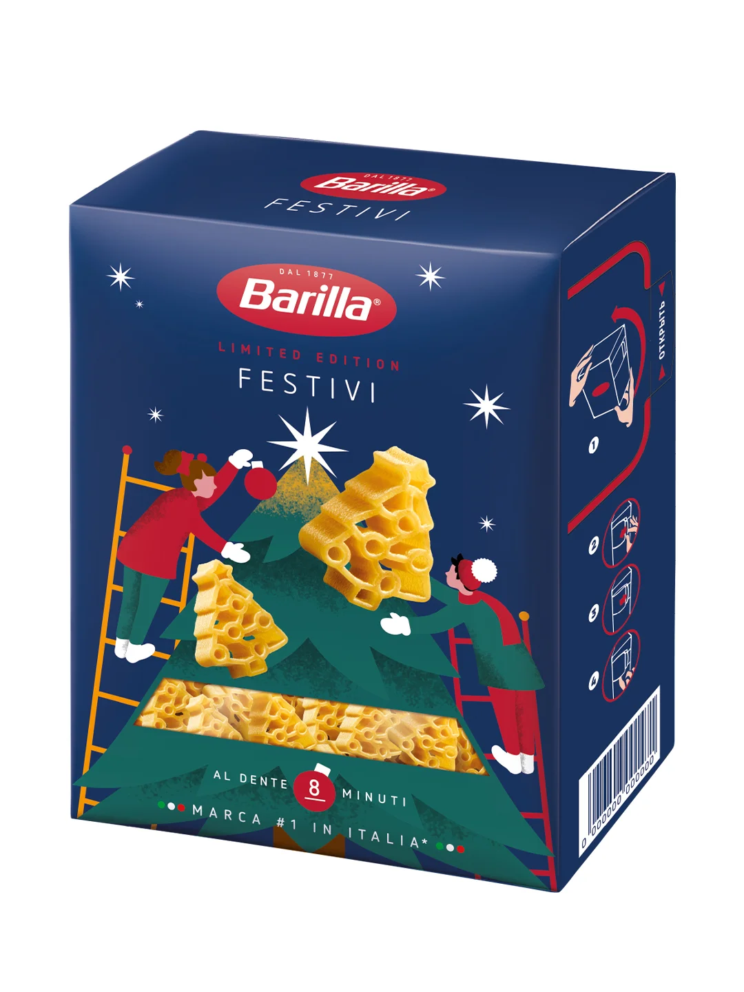 Макаронные изделия Barilla Festivi, из твёрдых сортов пшеницы, 400 г
