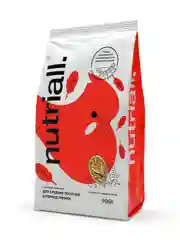 Полнорационный корм Nutriall для средних попугаев в период линьки