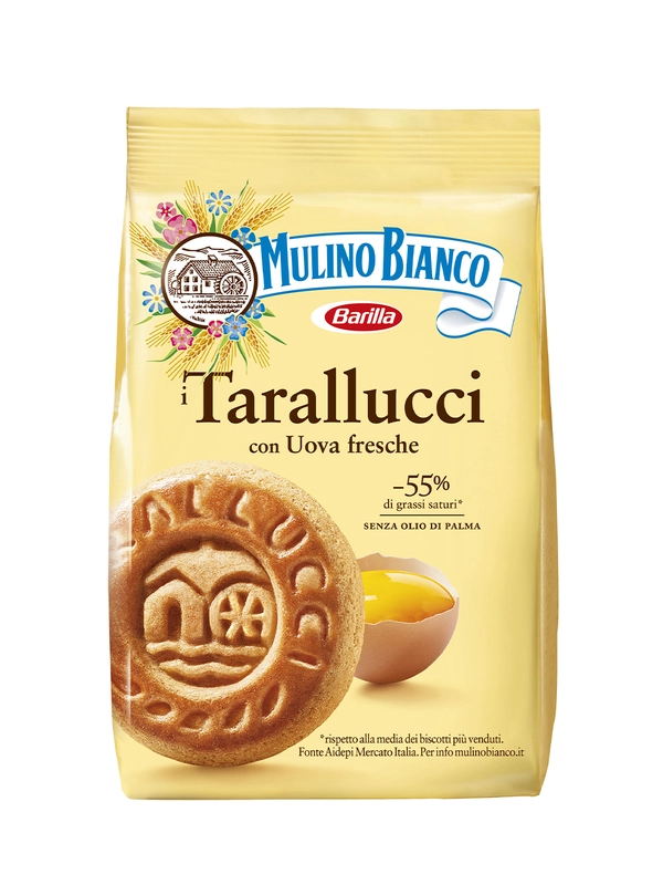 Печенье Mulino Bianco Tarallucci, песочное, из свежих яиц, 350 г