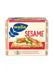 Хлебцы WASA Sesame, золотистые, пшеничные, с посыпкой из жареного кунжута, 200 г