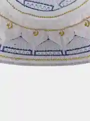 Небесно-голубой тюбетейка