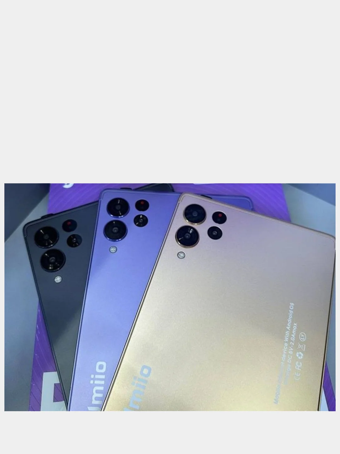 Голубой планшет Umiio Р80 Pad, с клавиатурой Tablet PC, 10,1 IPS, 4G LTE/5G, Dual SIM