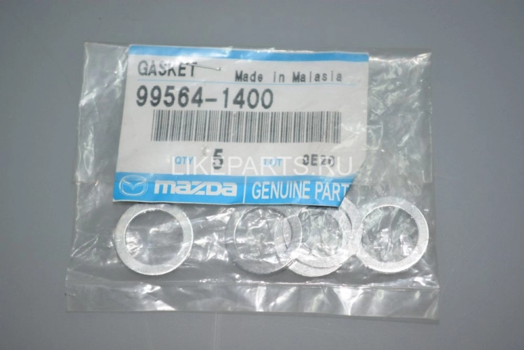 Прокладка сливной пробки масляного поддона двигателя Mazda 99564-1400