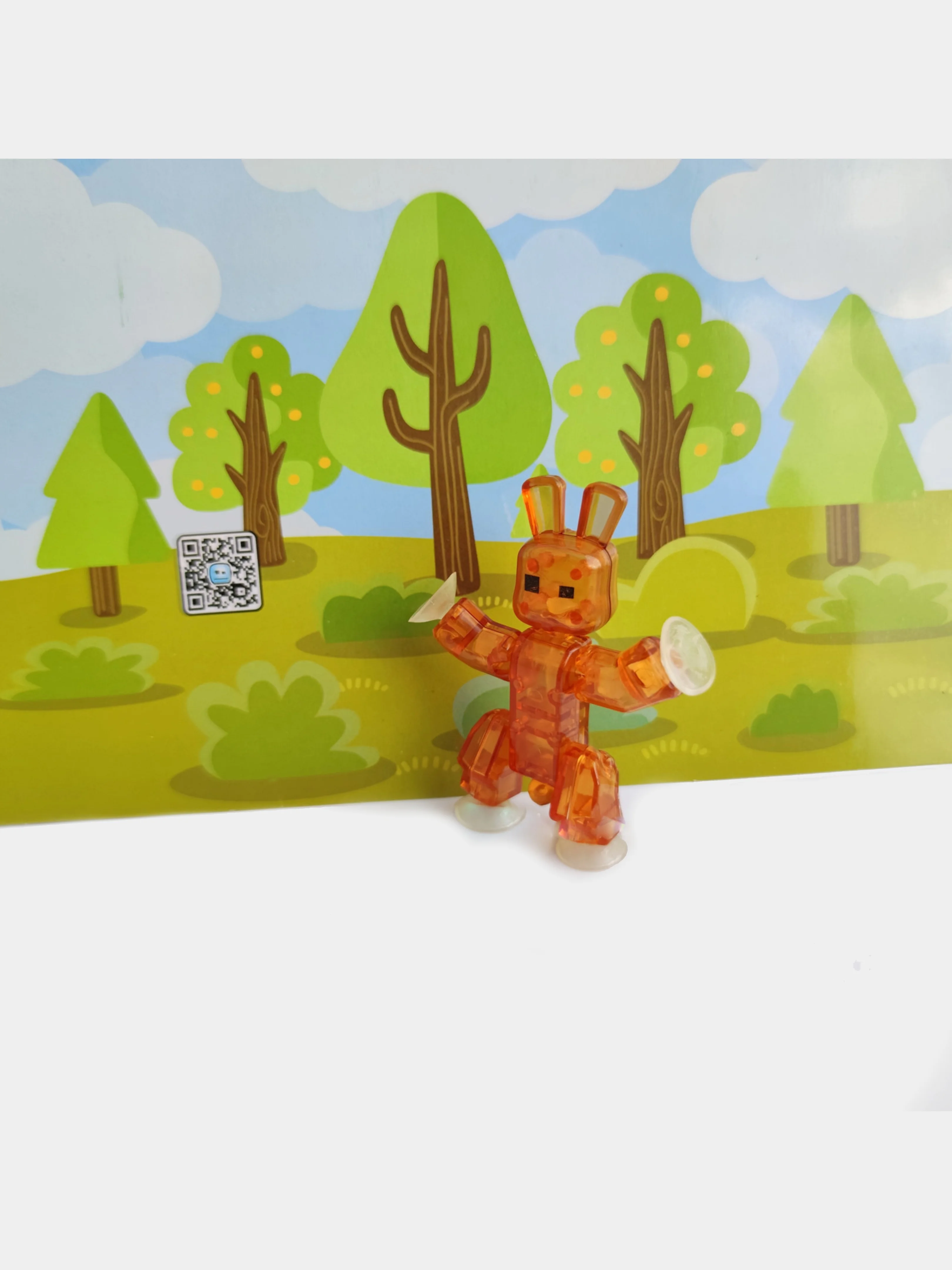 Фигурка Стикбот (Stikbot) с аксессуарами. Человечек для анимационной студии