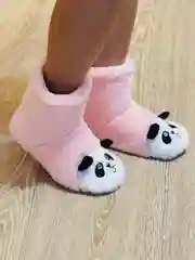 Розовый сапожки-тапочки домашние, утепленные женские, угги домашние, для девочек