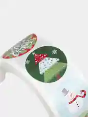 Вишнёвый наклейки Новогодние, наклейки детские,стикеры для творчества, поощрительные для оценок