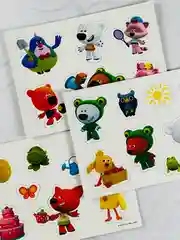 Развивающая детская игра с липучками Ми-ми-мишки мимимишки герои из мультиков для малышей
