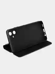 Черный чехол книжка на Samsung Galaxy A06 4G / Самсунг Галакси А06 4Г
