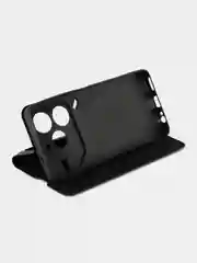 Черный чехол книжка на Tecno Pova 6 Neo / Техно Пова 6 Нео