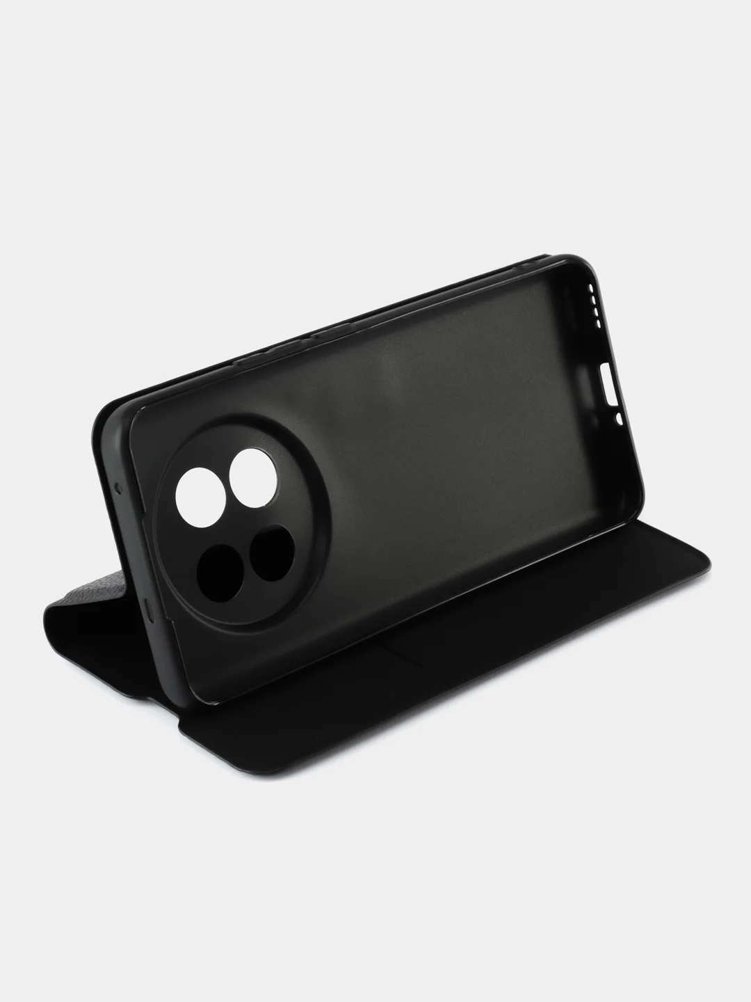 Черный чехол книжка на Realme 13 Pro / 13 Pro+, Риалми 13 / 13 Про плюс