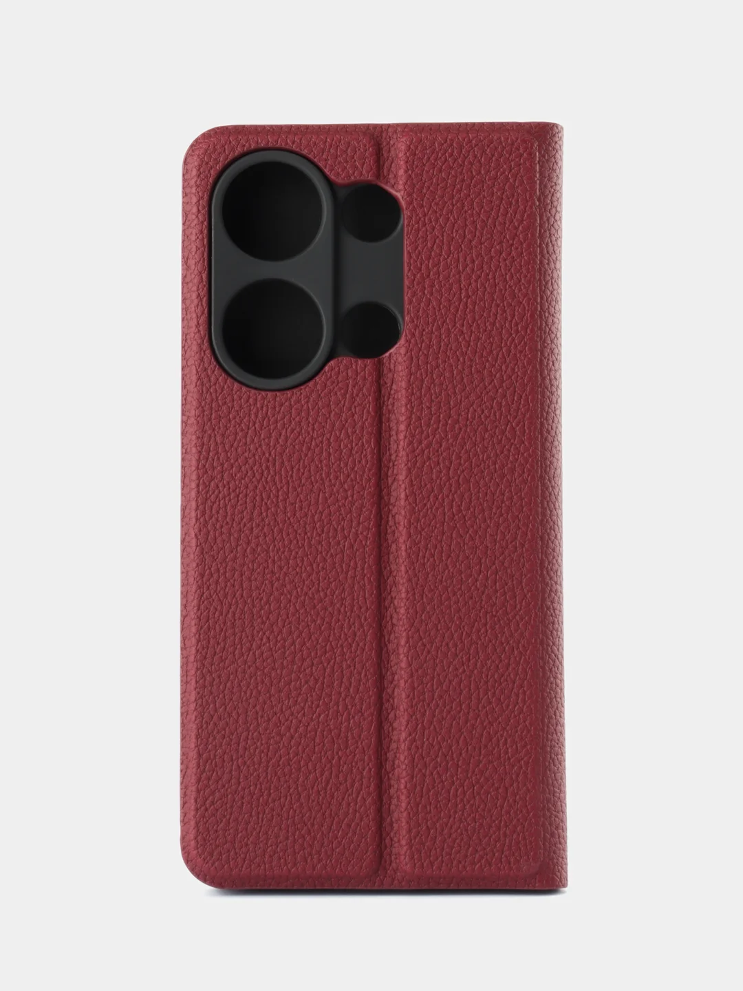 Багровый чехол книжка Xiaomi Redmi Note 13 Pro 4g / Сяоми Редми Нот 13 Про