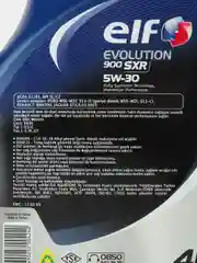 Масло моторное ELF EVOLUTION 900 SXR 5W30 (4л)