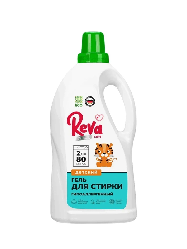 Гель для стирки детского белья Reva Care, 2000 мл