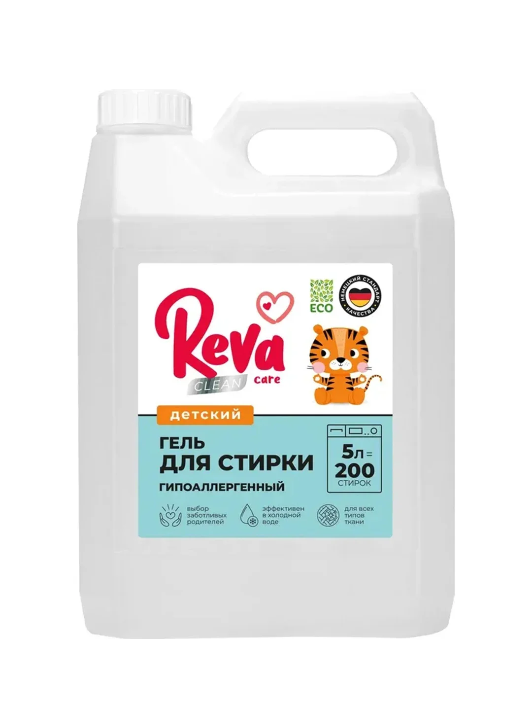 Гель для стирки детского белья Reva Care, 5 л