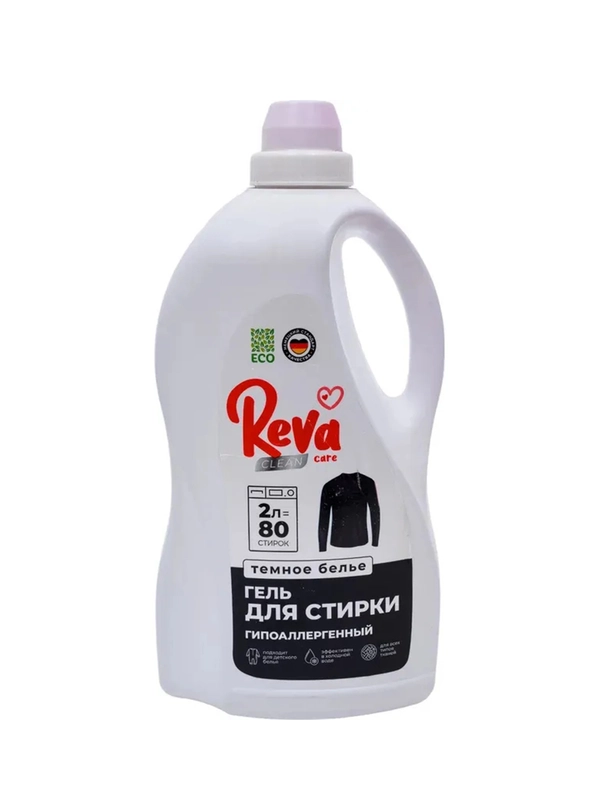 Гель для стирки темного белья Reva Care, 2000 мл