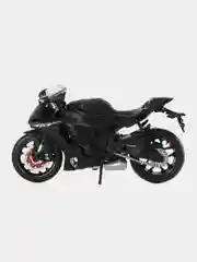 Мотоцикл металл. 1:12 Yamaha YZF-R1, черный, свободный ход колес, 20 см JB1251603
