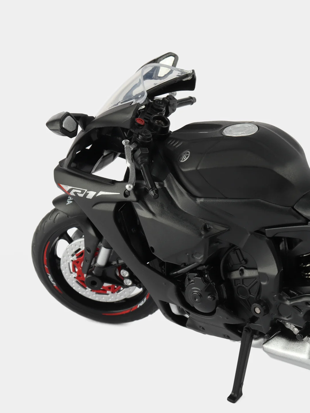 Мотоцикл металл. 1:12 Yamaha YZF-R1, черный, свободный ход колес, 20 см JB1251603