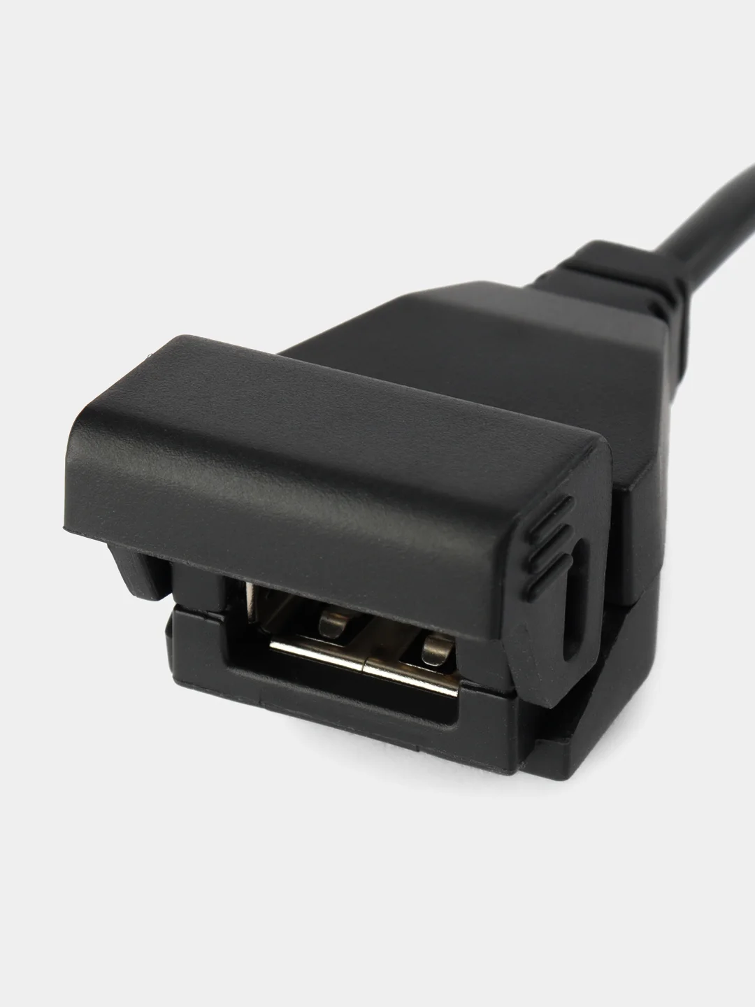 Автомобильное зарядное устройство 1USB 2.4A для мотоцикла Hoco Z45 Black