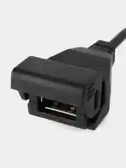 Автомобильное зарядное устройство 1USB 2.4A для мотоцикла Hoco Z45 Black