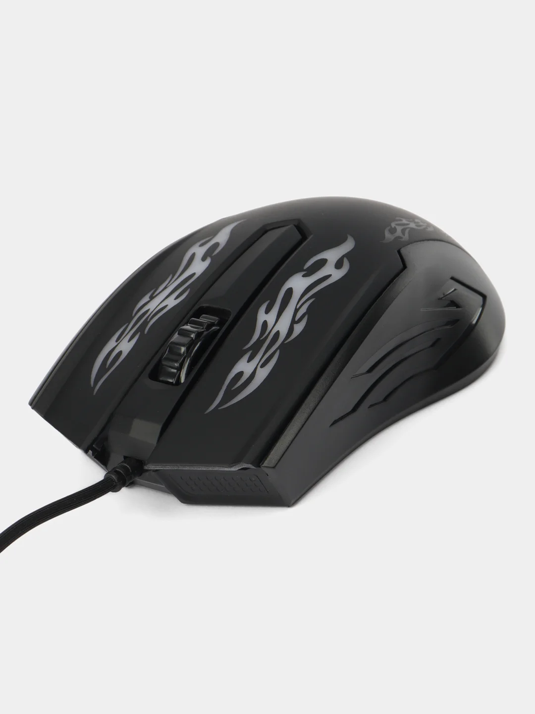 Бесшумная проводная игровая компьютерная мышь optical mouse R3 с RGB подсветкой