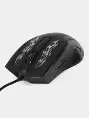 Бесшумная проводная игровая компьютерная мышь optical mouse R3 с RGB подсветкой