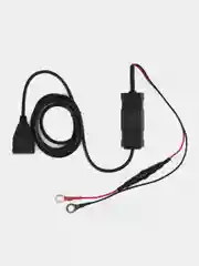 Автомобильное зарядное устройство 1USB 2.4A для мотоцикла Hoco Z45 Black