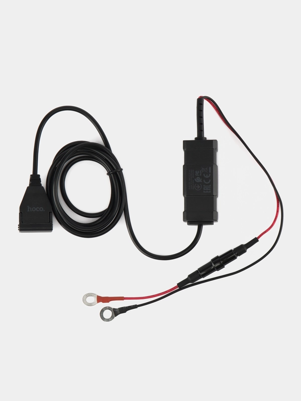 Автомобильное зарядное устройство 1USB 2.4A для мотоцикла Hoco Z45 Black