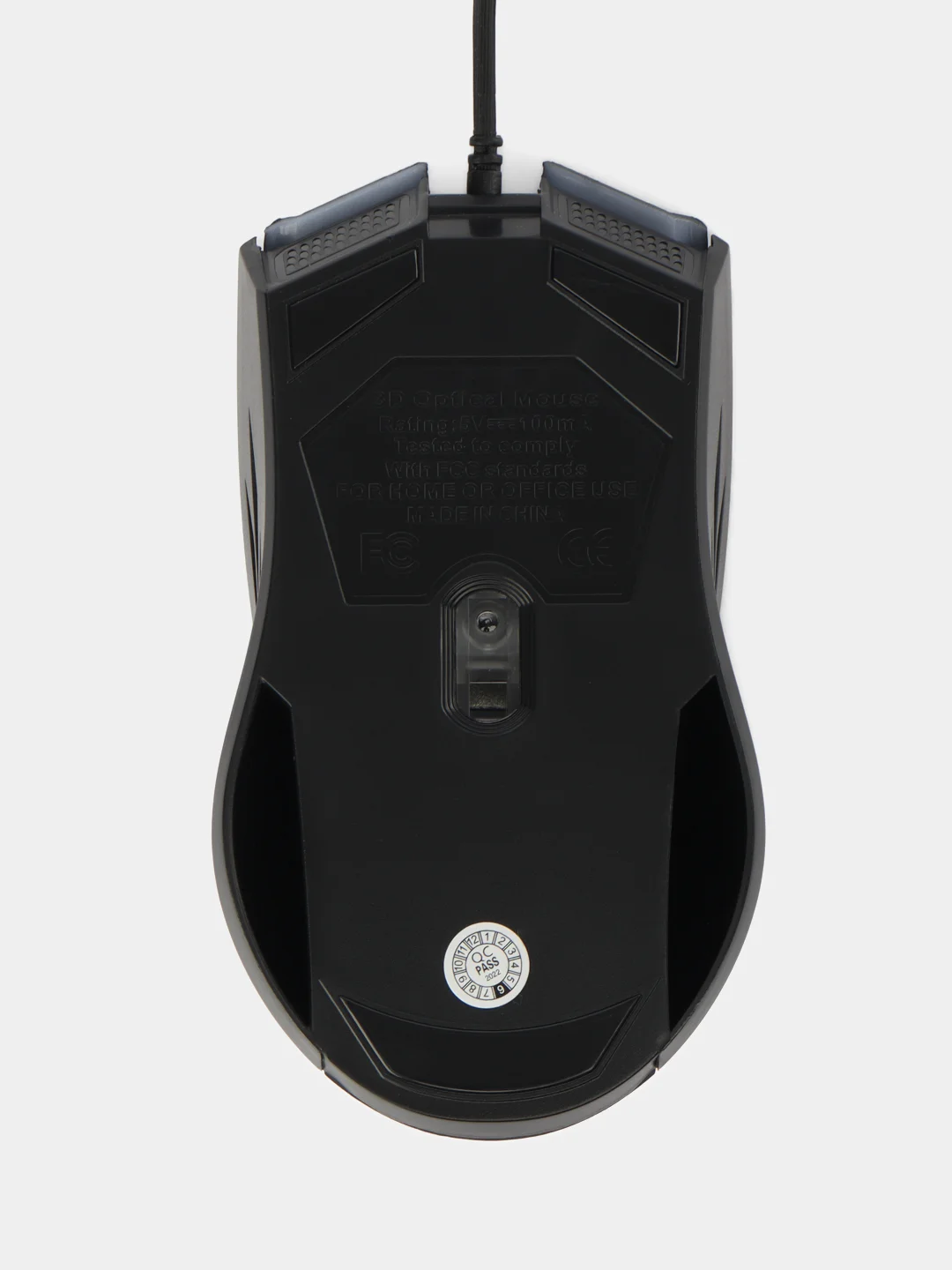 Бесшумная проводная игровая компьютерная мышь optical mouse R3 с RGB подсветкой
