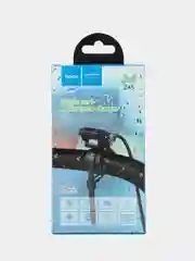 Автомобильное зарядное устройство 1USB 2.4A для мотоцикла Hoco Z45 Black