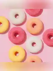 Шипучая бомбочка для ванны Beauty Desserts "Манговый донат", 140 г
