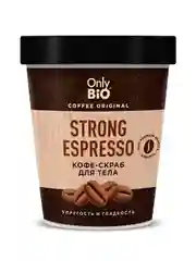 Кофе-скраб для тела Only Bio Coffee Original STRONG ESPRESSO, 230 мл