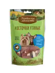 Деревенские лакомства для мини-пород Косточки утиные, 55 г