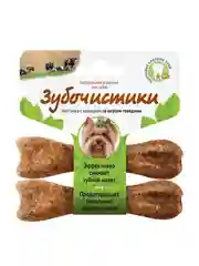 Лакомство для собак мелких пород Зубочистики, со вкусом говядины, 2 x 18 г