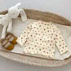 Кремовый водолазка, кофта с длинными рукавами, лонгслив, хлопок для новорожденных