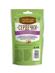 Лакомства для кошек Деревенские лакомства "Сердечки", для баланса микроэлементов, 30 г