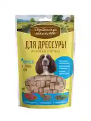 Лакомства для дрессуры Деревенские лакомства "Перепел и семена чиа", 90 г