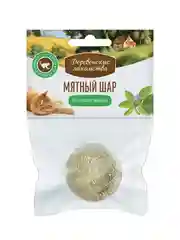 Игрушка для кошек Деревенские лакомства "Мятный шар", 22 г