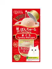 Лакомство для кошек Inaba Ciao Pon Churu, тунец Магуро, 70 г