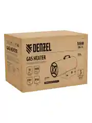 Газовая тепловая пушка GHG-50, 50 кВт, 1400 м3/ч, пропан-бутан, Denzel, 96480
