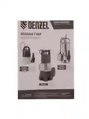 Дренажный насос DP1100X, 1100 Вт, подъем 11 м, 15500 л/ч, DENZEL, 97224