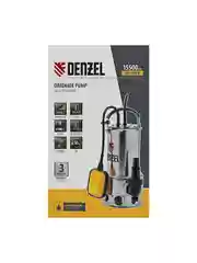 Дренажный насос DP1100X, 1100 Вт, подъем 11 м, 15500 л/ч, DENZEL, 97224
