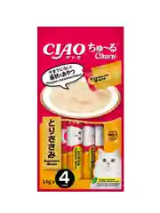 Лакомство для кошек Inaba Ciao Churu, куриное филе, 56 г