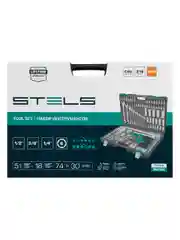 Набор инструментов для автомобиля, 216 предметов, STELS, 14115